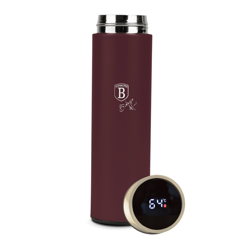 BERLINGERHAUS Chytrá termoska s ukazatelem teploty 0,5 l Leonardo Collection