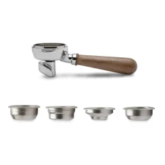 Páka Lelit 58 mm E61 dvouvýpust walnut