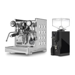 Rocket Espresso Appartamento TCA, white + Eureka Mignon Specialita, BL Black