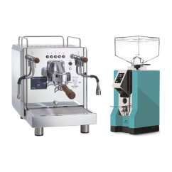 Bezzera DUO DE + Eureka Mignon Specialita, CR Tiffany blue