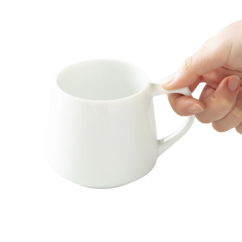 Origami Aroma porcelánový hrnek 320 ml bílý