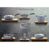 BERLINGERHAUS Pánev na palačinky s mramorovým povrchem 25 cm Gray Stone Touch Line