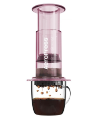 AeroPress Clear růžový