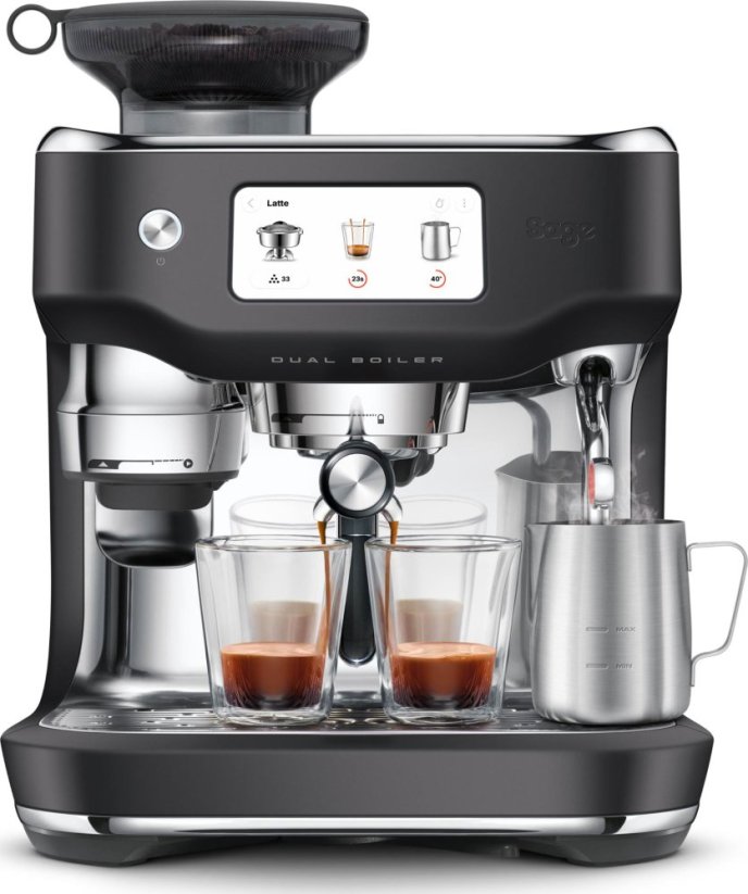 Kávovar Sage SES995BTR THE ORACLE DUAL BOILER™ Black