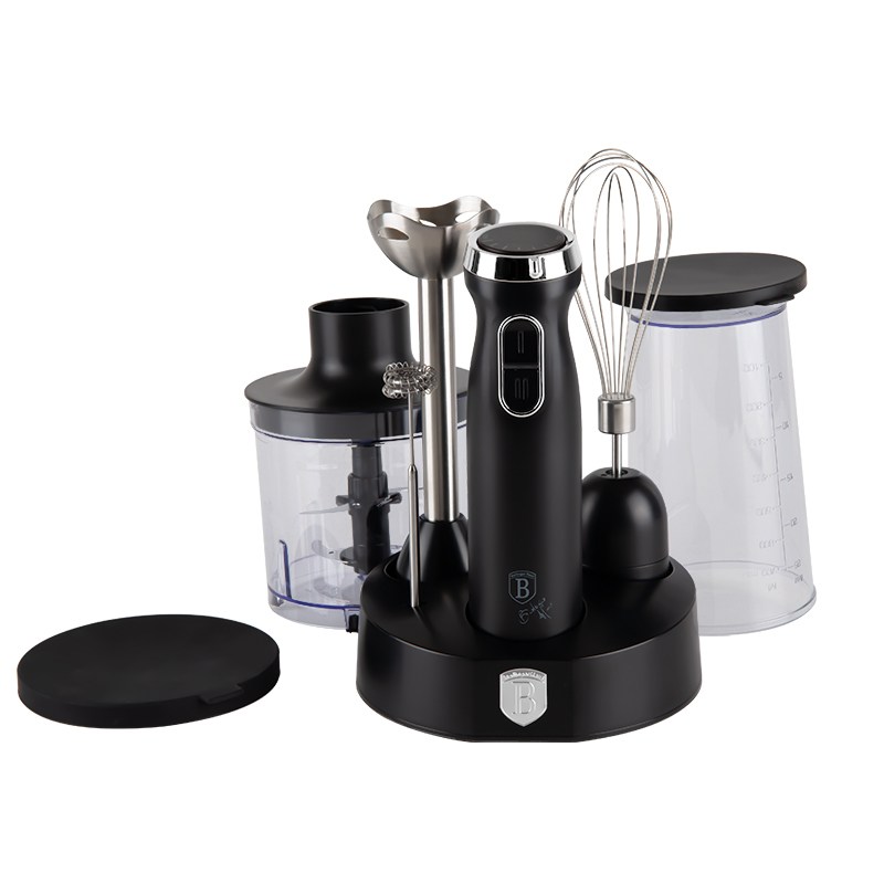 BERLINGERHAUS Mixér Tyčový s příslušenstvím 6 ks Matte Black Collection