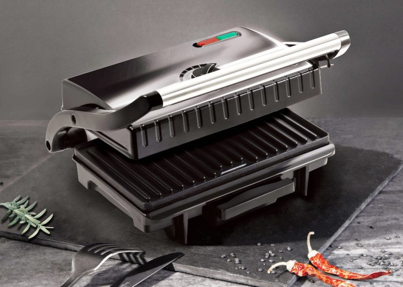 BERLINGERHAUS Elektrický kontaktní gril s nepřilnavým povrchem Carbon PRO Line