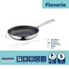 KELA Pánev Flavoria nerez 18/10 s nepřilnavým povrchem 24 cm