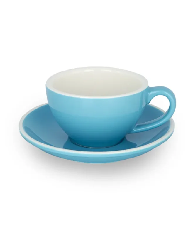 Epic šálek+podšálek 180 ml modrý 6 ks