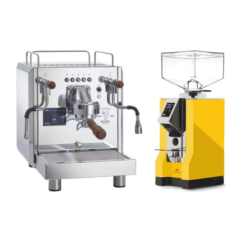 Bezzera DUO DE + Eureka Mignon Specialita, CR Yellow