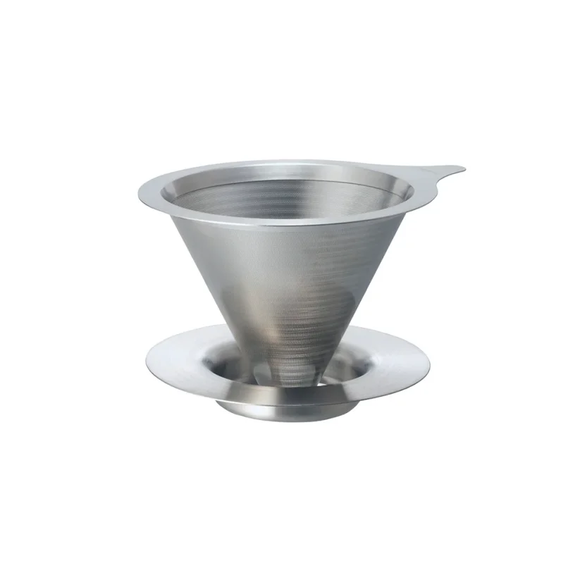 Hario Double Mesh kovový dripper V60-02