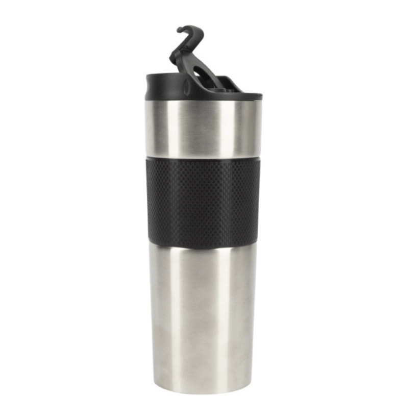BERGNER Termohrnek 460 ml nerez černá