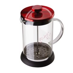 BERLINGERHAUS Konvička na čaj a kávu French Press 600 ml  Burgundy Metallic Line