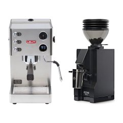 Lelit Victoria PL91T + Eureka Mignon Zero 55s Black