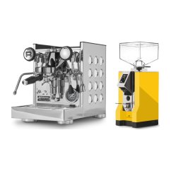 Rocket Espresso Appartamento TCA, white + Eureka Mignon Specialita, CR Yellow