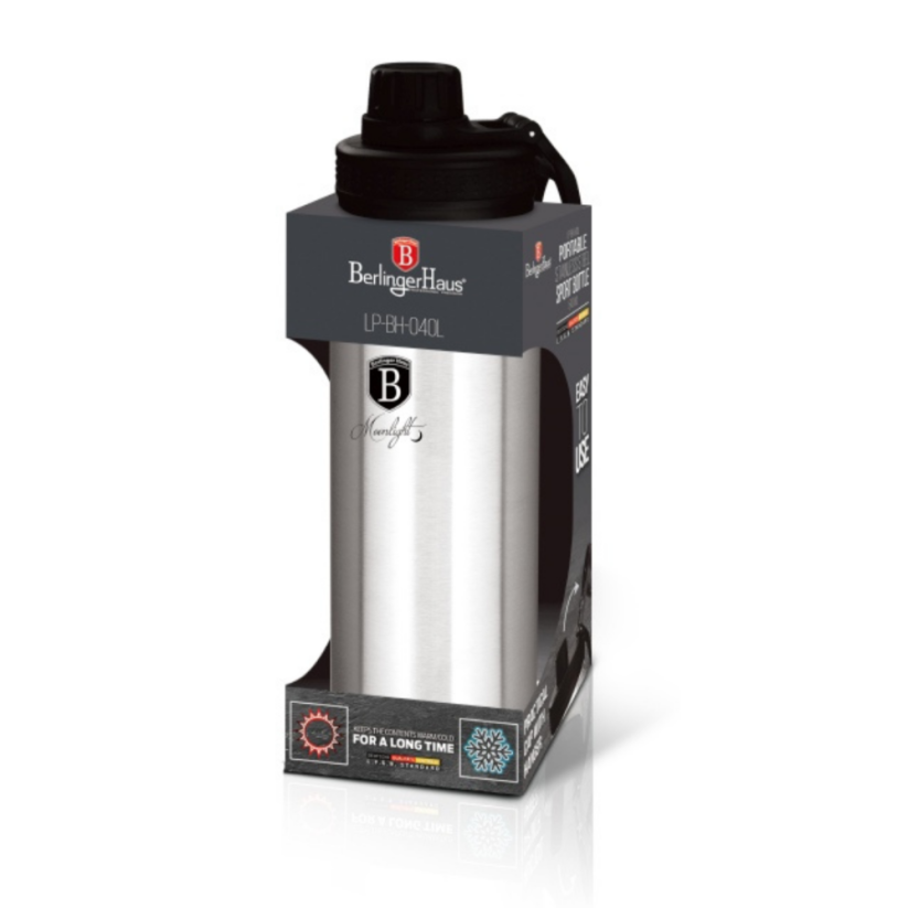 BERLINGERHAUS Termoska sportovní lahev 540 ml nerez stříbrná