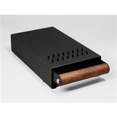 Odklepávač na kávu The Knock Drawer Co Knock Pro Cub 2 Black/Walnut
