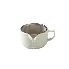 Origami Kyusu hrneček na čaj matně šedý