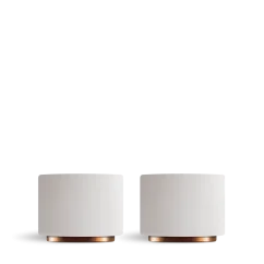 Fellow Monty Espresso sada 2 hrnků 90 ml bílá