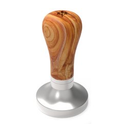 Eureka tamper s nastavitelnou rukojetí, 58,35mm, plochý, olive