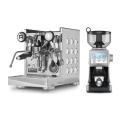 Rocket Espresso Appartamento TCA, white + Mlýnek Sage BCG820BSS Silver