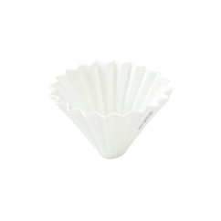 Origami keramický dripper M bílý