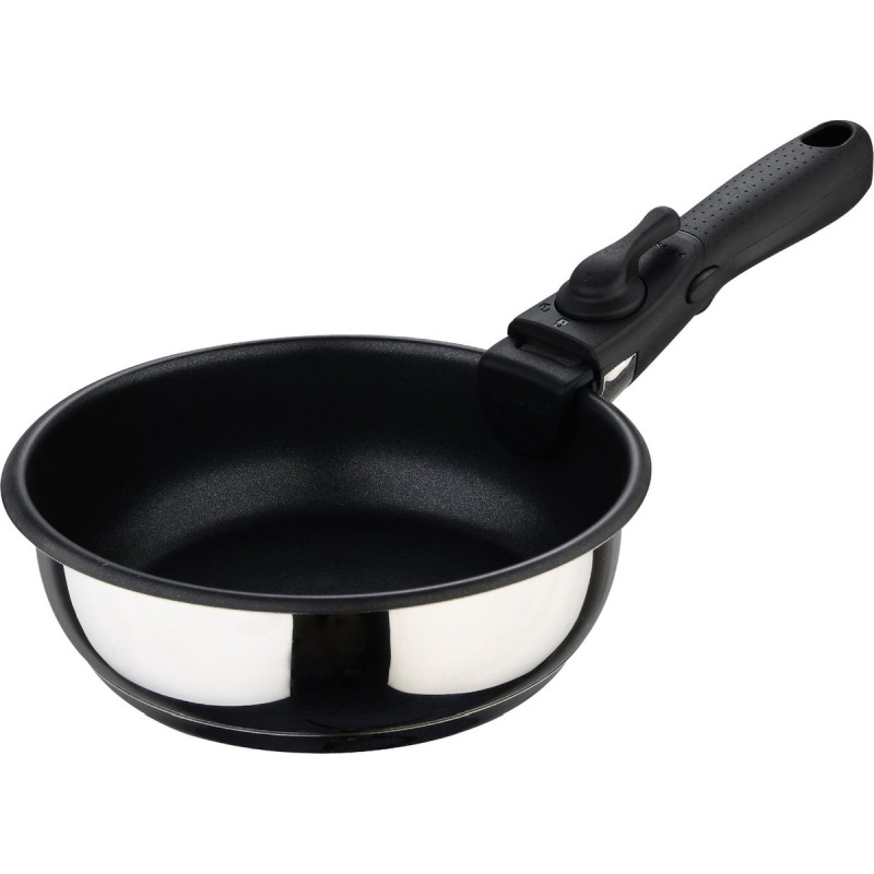 BERGNER Sada pánví nerez s nepřilnavým povrchem Click&Cook 3 ks 18, 20, 24 cm