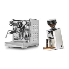 Rocket Espresso Appartamento TCA, white + Eureka Mignon Zero 65 Speedy ALL PURPOSE white
