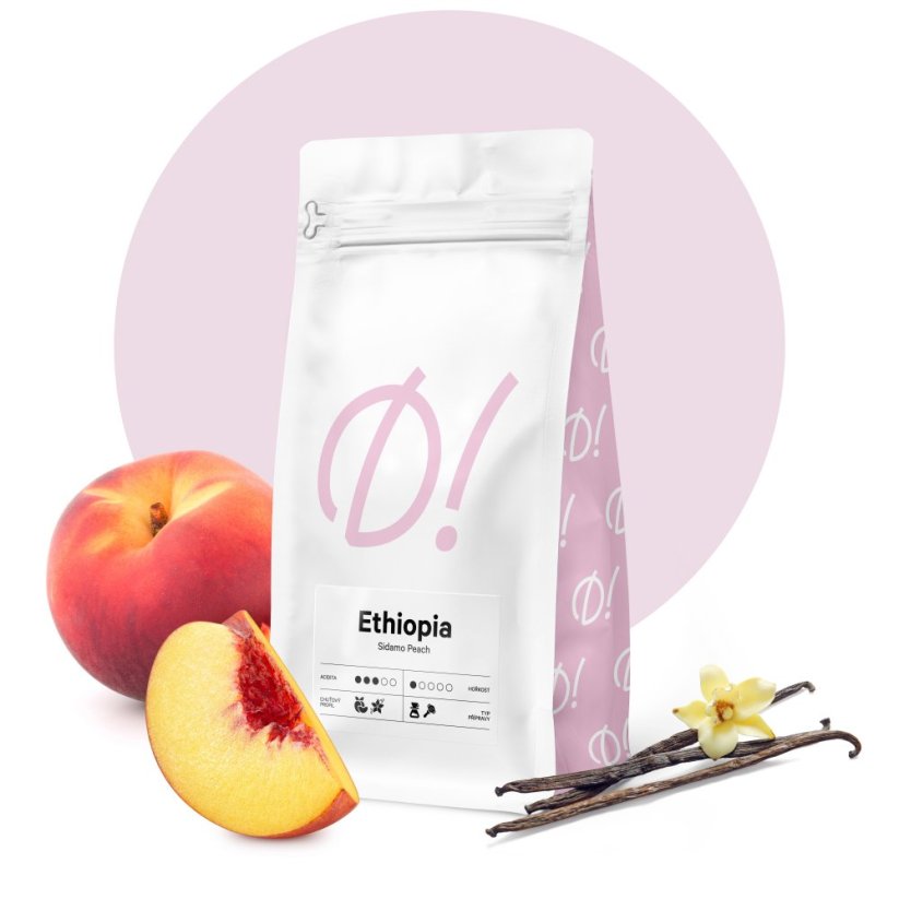 SET 12×500g Ethiopia Sidamo Peach D!