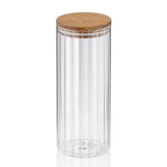 KELA Zásobní dóza Dorothea sklo transparentní 1,1 l