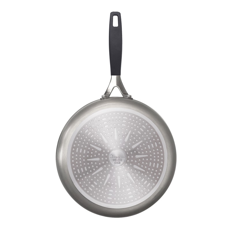 MASTERPRO Pánev s nepřilnavým povrchem SMART 24 cm stříbrná