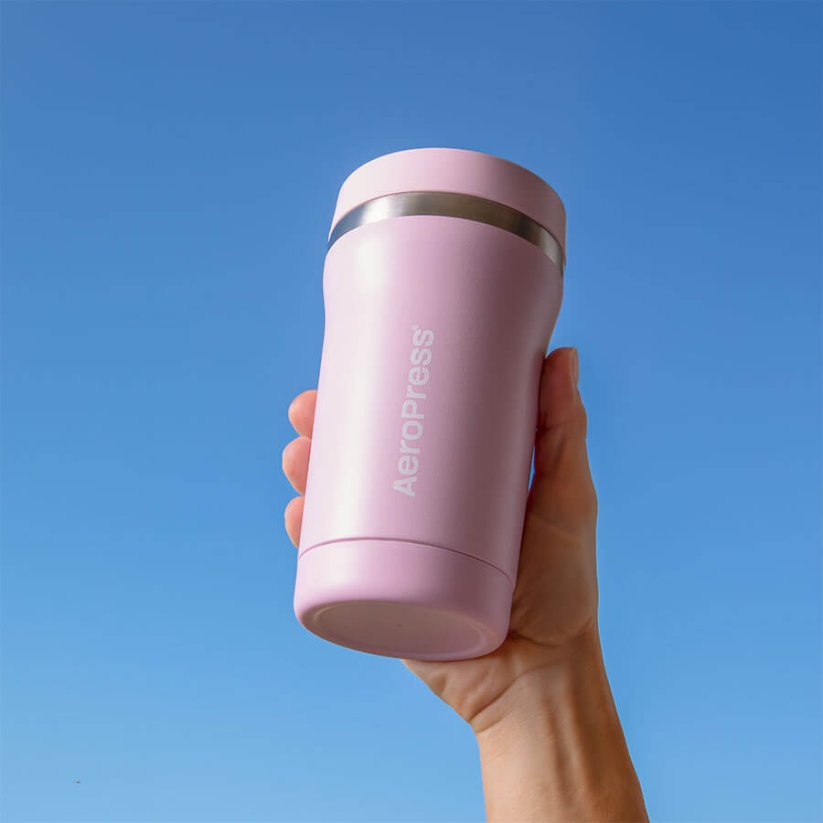 AeroPress GO PLUS ružový