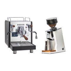 Bezzera DUO DE black + Eureka Mignon Zero 65 Speedy ALL PURPOSE biela