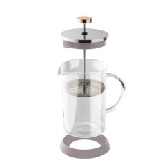 BERLINGERHAUS Konvice na čaj a kávu French press 600 ml Taupe Collection