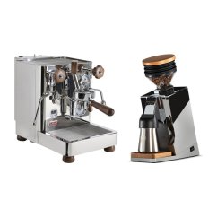LELIT Bianca  V3 PL162T + Eureka Mignon Single Dose PRO, Chrome & Oak