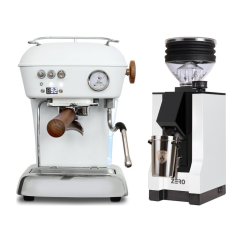 Ascaso DREAM PID Cloud White + Eureka Mignon Zero, BL white