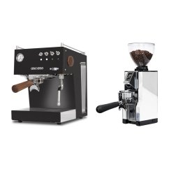 Ascaso Steel Uno PID black + Eureka Mignon Libra 65 All Purpose, CR biela