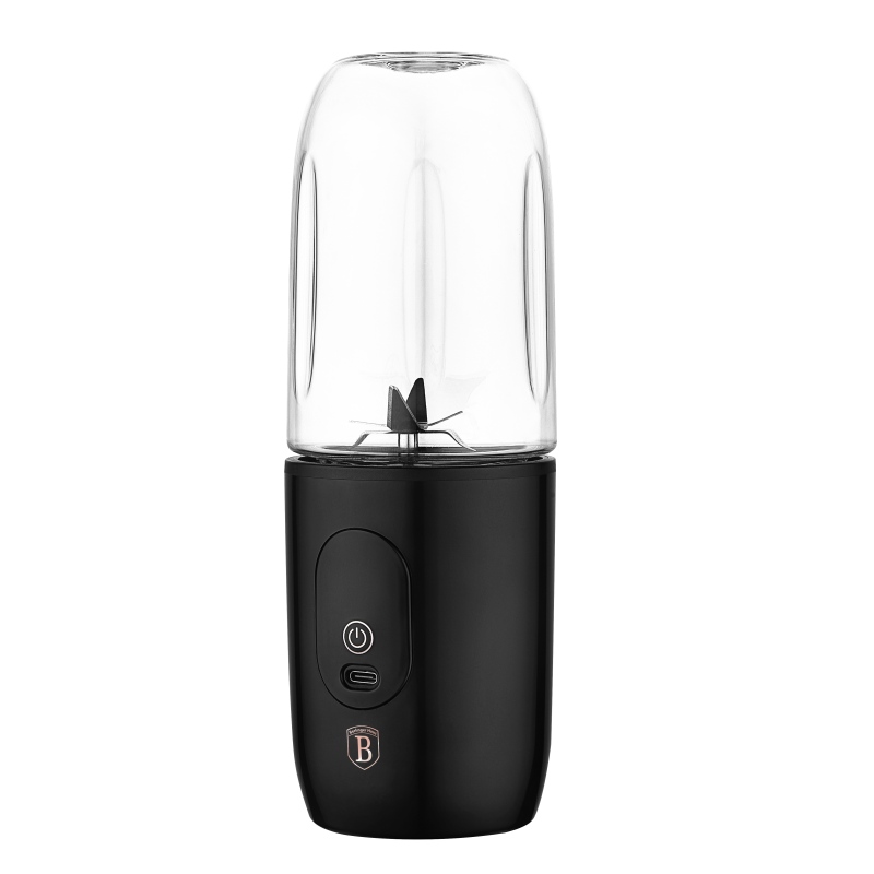 BERLINGERHAUS Smoothie mixér přenosný s USB Black Rose Collection