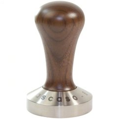 Ascaso tamper, 58mm, plochý, walnut