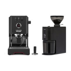 Gaggia Classic Up černá + Eureka Peppe, Matt black