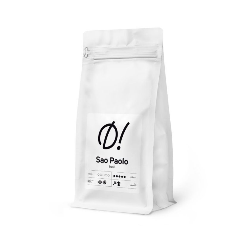 ZACHRAŇ! Sao Paolo Brasil - Velikost balení - káva: 1000 g