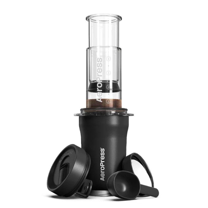 AeroPress GO PLUS čierny