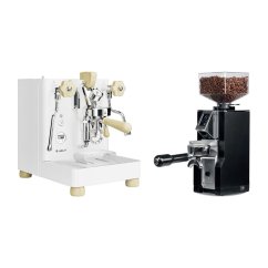 LELIT Bianca V3 PL162T white + Eureka Mignon Libra, CR black