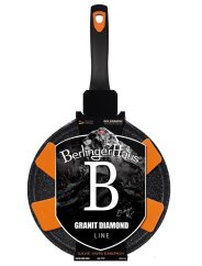 BERLINGERHAUS Pánev na palačinky s mramorovým povrchem 25 cm Granit Diamond Line