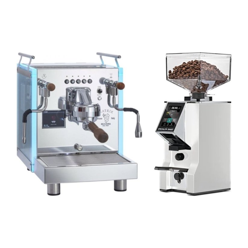 Bezzera Matrix DE + Eureka Mignon Specialita Smart, CR White