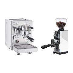 Bezzera NINI PID DE White + Eureka Mignon Libra 65 All Purpose, CR white