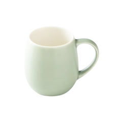 Origami Aroma Barrel porcelánový hrnek 320 ml matně zelený