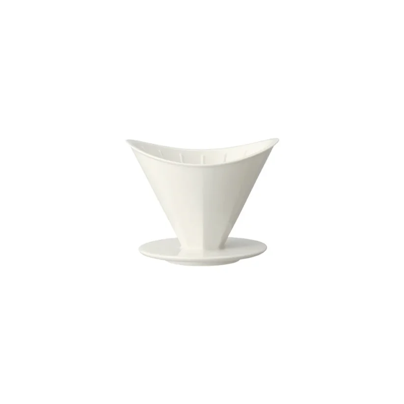 Keramický dripper Kinto OCT biely 2 šálky