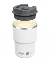 Asobu MINI PICK-UP cestovní termohrnek 360 ml WHITE