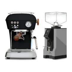 Ascaso DREAM PID Dark Black + Eureka Mignon Specialita, BL Grey