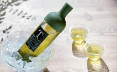 Hario láhev na ledový čaj tmavě zelená